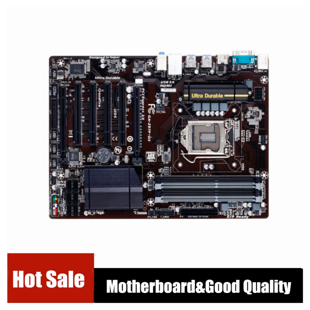 Home Cooking Videos - Motherboard For GA-Z87P-D3 LGA 1150 Z87
