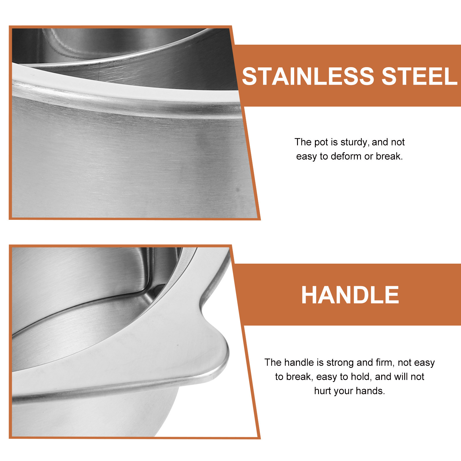 1Pcs Stainless Steel Dual-Serv - Hot Pot Portable Dual 评论和价格