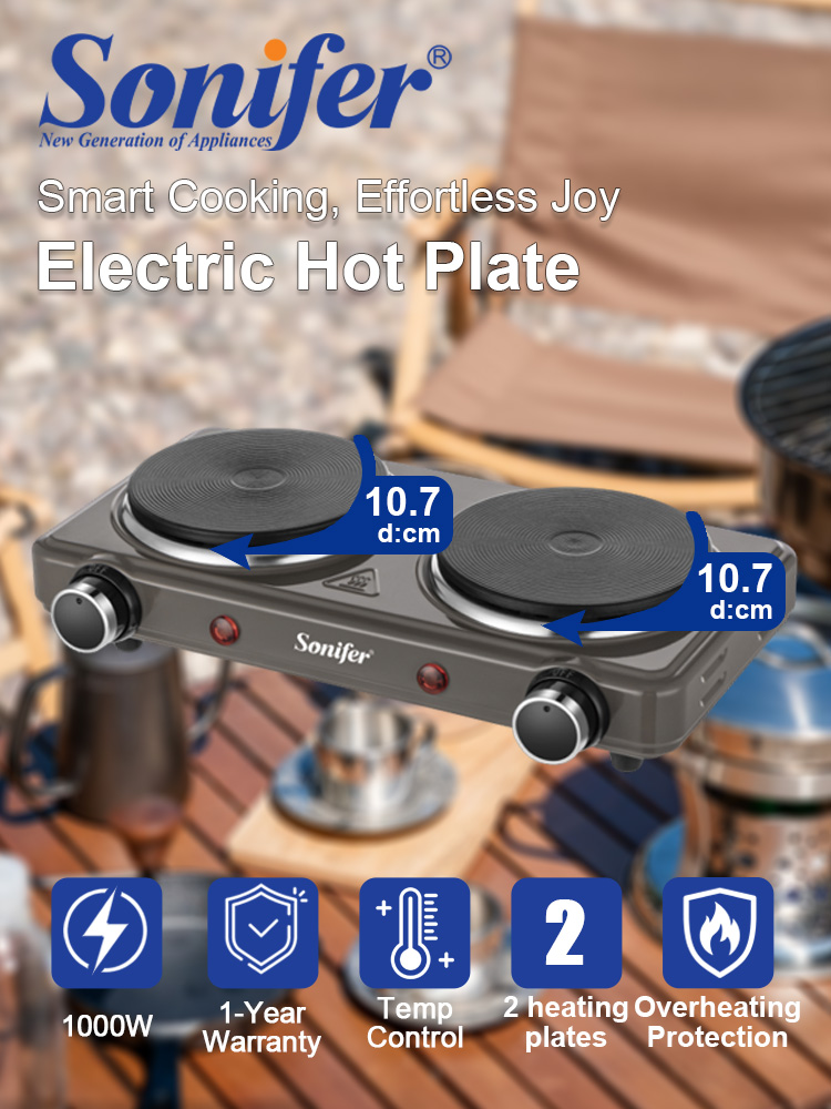 Double Burner Electric Stove S - Hot Pot Portable Dual 评论和价格