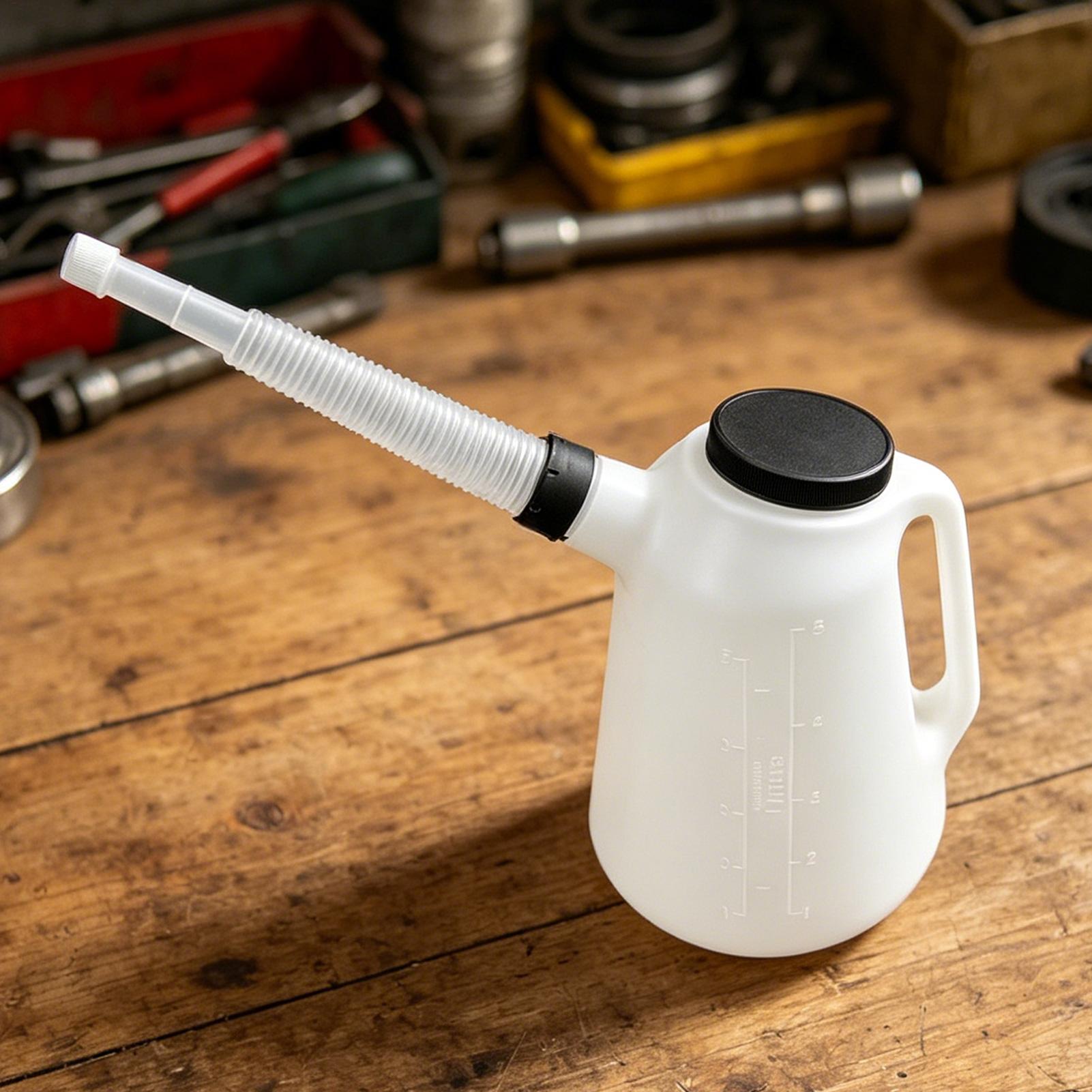 New 5L Oil Fill Jug with Spout - Home Cooking Oil Making Machine 评论和价格
